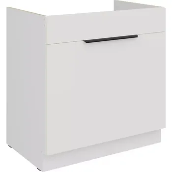 Kuchyňská skříňka Aria WH/WH Anti Fingerprint 80zl 1s Bb