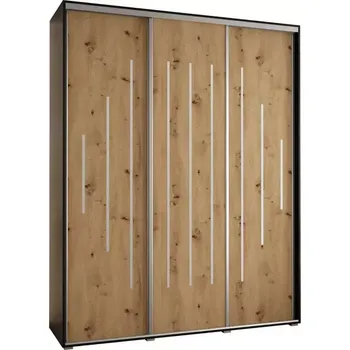 Předsíňová stěna Skříň 45 Canaris 12 190 černá/artisan/silver