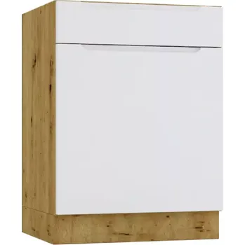 Kuchyňská skříňka Kuchyňská skříňka Isabel D60S/1 P/L popelavě šedá/artisan