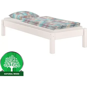 Obývací stěna Postel Dora 100x200 bělená borovice