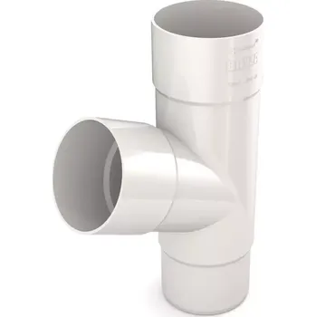 okap Svodová odbočka 63/63/63 mm Bryza bílá