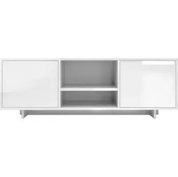 Obývací stěna TV stolek NOMA N01 bílá