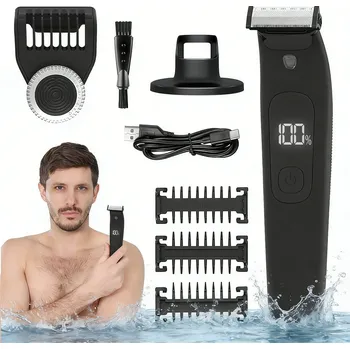 Stříhací strojek na vlasy Holení intimních míst, zastřihovač těla
