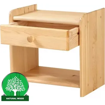 Noční stolek Noční stolek 1S borovice