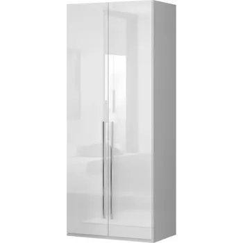 Předsíňová stěna Skříň Piano P2/PN-70/KA-70 crystal white