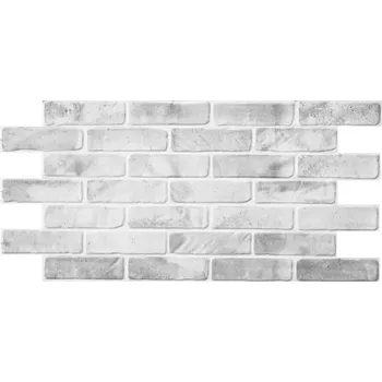 Obklad Nástěnný panel PVC Old Brick Grey 102x49,5 cm