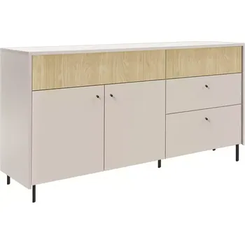 Kancelářská sestava Komoda Malta MA6 2D2S béžová /dub