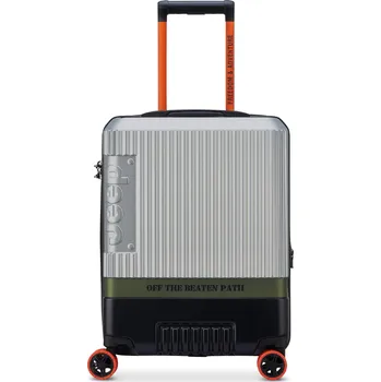 Kabinový kufr Delsey X JEEP JH001A SLIM 55 cm EXP 274680311 - stříbrný 43 l