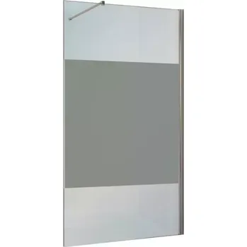 Sprchová zástěna WALK-IN BALI 120 x 195 zrcadlo