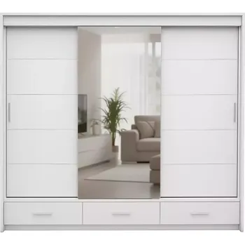 Předsíňová stěna Skříň Rossa 250 bílý