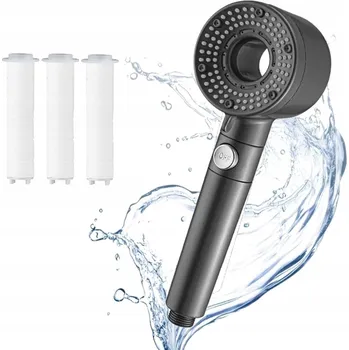 Sprchová hlavice Sprchová Sprchová Hlavice s 5 funkcemi, sprchový filtr pro vany a Tryska kabiny