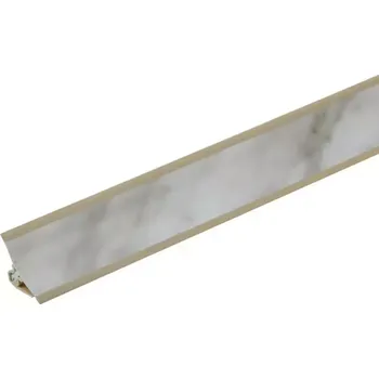 Kuchyňská skříňka Lišta ke kuchyňské desce 3m 20x20 – Mramor Carrara LWS-012
