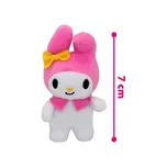 Mikroplyšové sběratelské hračky Grandi Giochi Hello Kitty s Hello Kitty, My Melody, Kuromi a