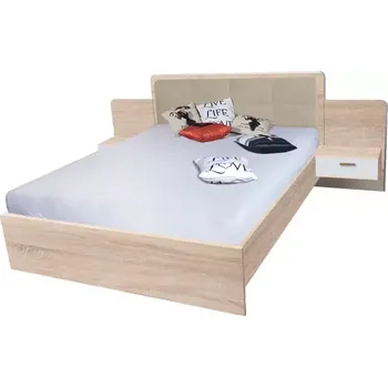 Ložnicová sestava Postel Effect EF2L sonoma