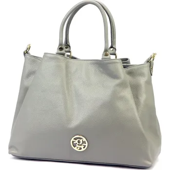 Kožená kabelka Gregorio šedá KZ2255118