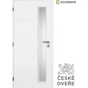 Interiérové dveře Interiérové dveře Quatro Vertika Sklo Bílé 70L