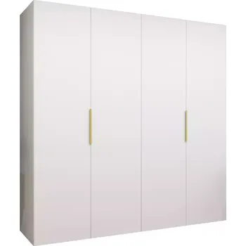 Předsíňová stěna Skříň Marbella I 200 bílá/zlatá