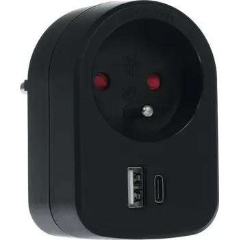 Mobilní telefon RETLUX RPC 70 BK Zás. s 2xUSB, 5V/2100mA