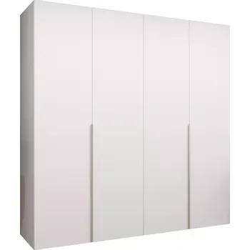 Předsíňová stěna Skříň Alicante I 200 bílá/stříbrná