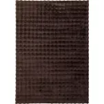 Koberec Rabbit Fur Bubble 1,6/2,3 tmavě hnědý