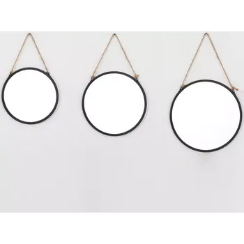 Koupelnový nábytek Sada kulatých zrcadel 3-dílná jt02384