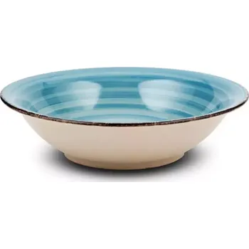 Talíř Hluboký talíř "Lines Faded Blue" 21 cm