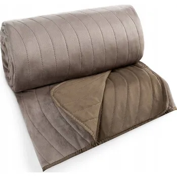 Přehoz na lůžko Přehoz na postel Eurofirany polyester 220 cm x 240 cm béžový