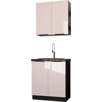 Kuchyňská linka Kuchyňská linka Arona cashmere 80cm bez pracovní desky