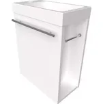 Skříňka s umyvadlem Mari 40 bílý