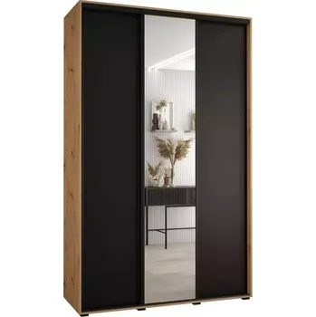 Předsíňová stěna Skříň 45 Canaris 3 170 artisan/černá/černá