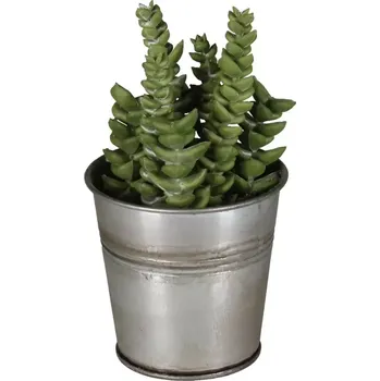 umělá květina Umělá květina v květináči sukulent 1 14cm