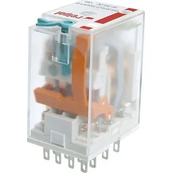 Relé Relé bez blokování 4PDT zásuvné 24V ac R4N