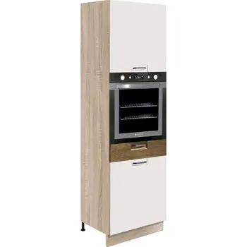 Kuchyňská Skříňka Favorit 20D Sonoma/White/Ribbeck