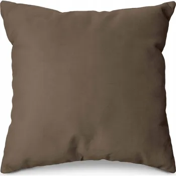 Polštář POLŠTÁŘ HNĚDÝ 50x50 POLŠTÁŘ OZDOBNÝ NA POHOVKU POSTEL