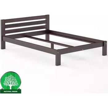 Ložnicová sestava Postel borovicová LK105–140x200 ořech