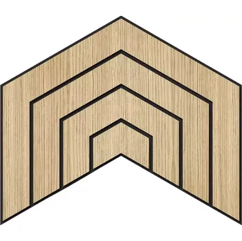 Obklad Frézovaný panel Dome dub MDF