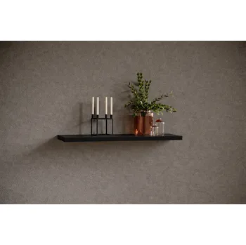 police Nábytek PEGAS s.r.o. Závěsná police ANDREA 100x26 Černý Mat