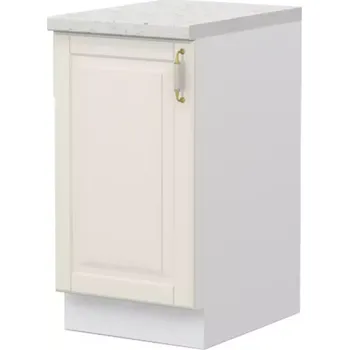 Kuchyňská skříňka Evergreen R-45-1K/4 ivorymat