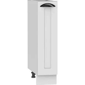 Kuchyňská Skříňka Adele D20 Cargo+Koš bílý puntík/bílá