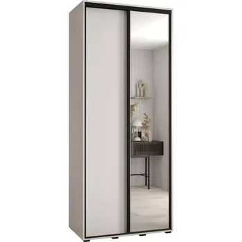 Předsíňová stěna Skříň 45 Canaris 3 140 bílá/černá