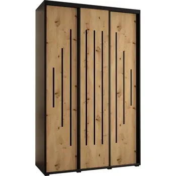 Předsíňová stěna Skříň 45 Canaris 12 160 černá/artisan/černá