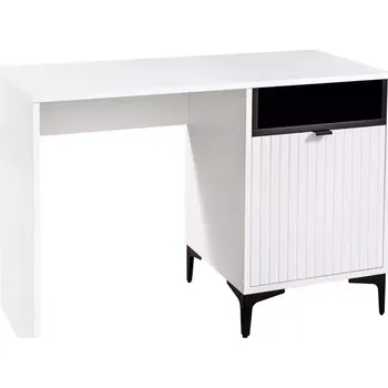 Kancelářská sestava Psací Stůl Fabio 1D deska bílá