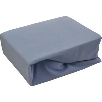 Prostěradlo Froté napínací prostěradlo 2,0x2,2 světle modré 13