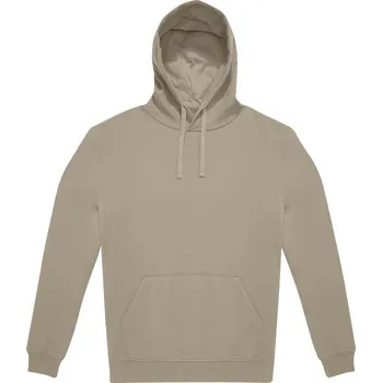 Pánská mikina Pánská mikina s kapucí Hoodie s bavlnou 80% Barva: Krémová, Velikost: S