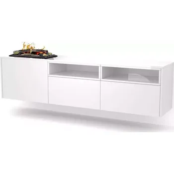 Elektrický krb Tecero Cassette 400/600 bílá/přírodní