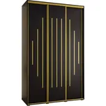 Skříň 45 Canaris 12 180 černá/gold