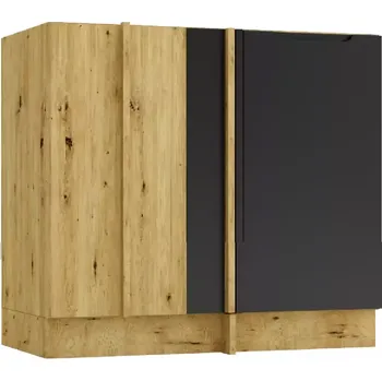 Kuchyňská skříňka Kuchyňská skříňka Isabel DNP P/L černá/artisan