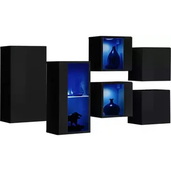 Předsíňová stěna Komoda Switch SB IV černá