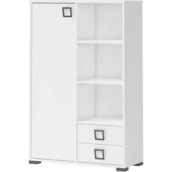 Dětský pokoj Regál Kiki K12-BE/KI-15 white/white