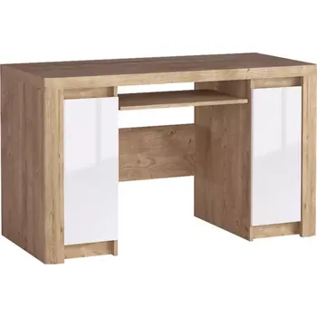 Kancelářská sestava Psací stůl Livinio L14 ribbeck/bílá lesk